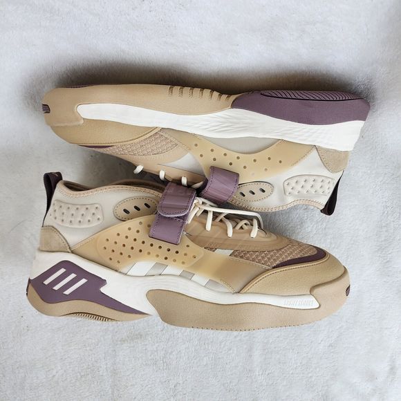 Nike Mens Streetball III Lop Top Beige Purple Sneakers Size 12 FZ5815 AVH79104 main image 6
